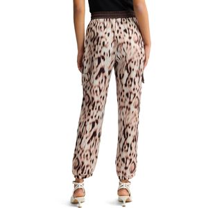 Jogger cargo stampato con coulisse
