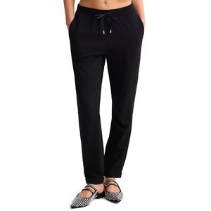 Jogger in jersey con risvolti