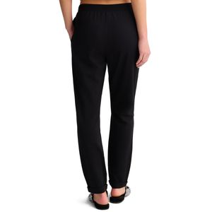 Jogger in jersey con risvolti
