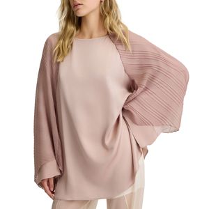 Pleated ceremonial cape