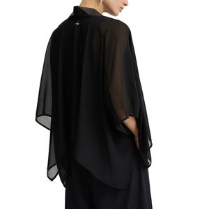 Ceremonial cape with kimono sleeves