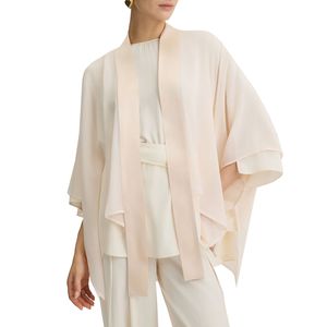 Ceremonial cape with kimono sleeves