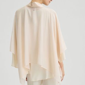Ceremonial cape with kimono sleeves