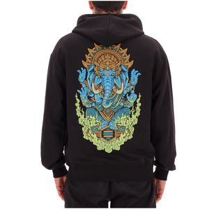 Felpa nera Ganesha