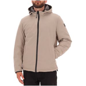 Giubbotto con cappuccio reversibile