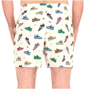Shorts da mare con fantasia