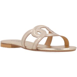 Haka slipper in laminated leather