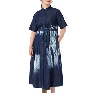 Chemisier in cotone tie-dye Bora