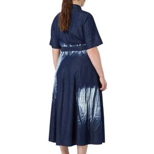 Chemisier in cotone tie-dye Bora