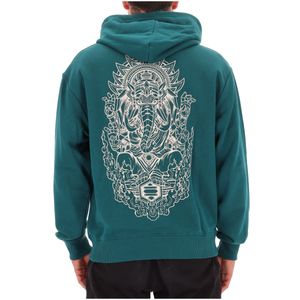 Felpa con cappuccio Ganesh