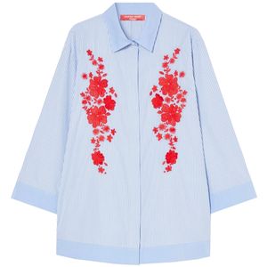 Gela cotton shirt with embroidery