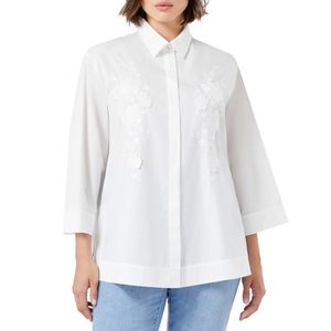 Camicia in cotone Gela con ricamo