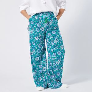 Pantaloni gamba ampia Porfido