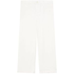 Echo White Wide Leg Pants