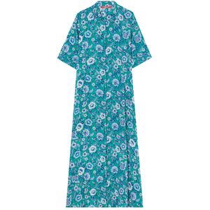 Abito chemisier lungo verde Oggetti