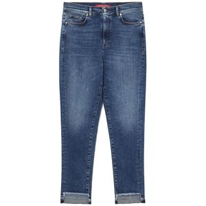 Jeans in denim slavato Santos
