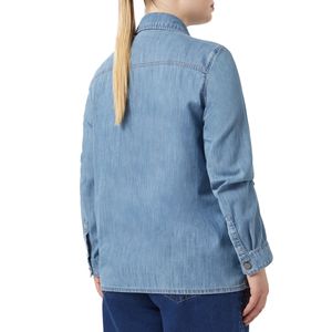 Denim shirt with rhinestones Absenzi