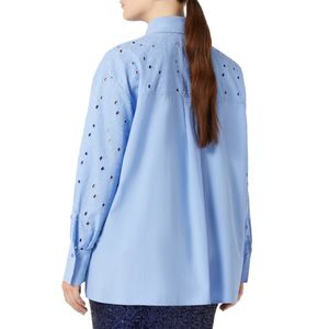 Grolla blue poplin shirt