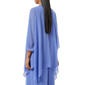 Umberta blue georgette shrug