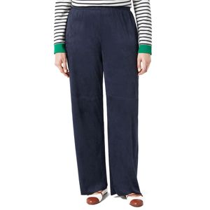 Albania blue suede jersey trousers