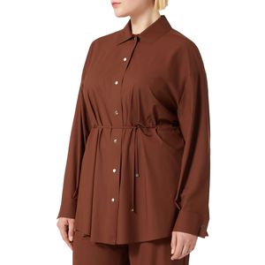 Magenta technical jersey jacket