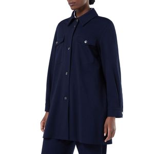Sapri blue jacket with chest pockets