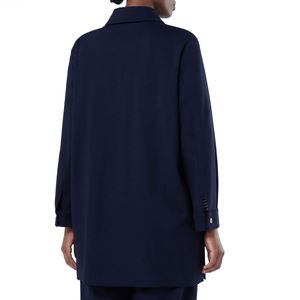Sapri blue jacket with chest pockets