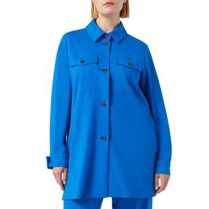 Sapri blue jacket with chest pockets