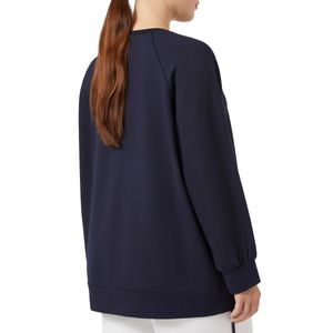 Rabat blue sweatshirt in viscose jersey