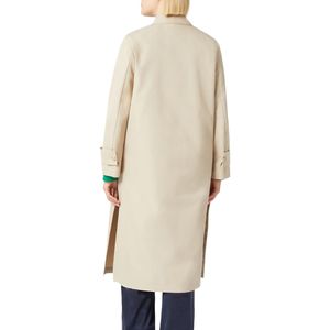 Long beige Gatto trench coat
