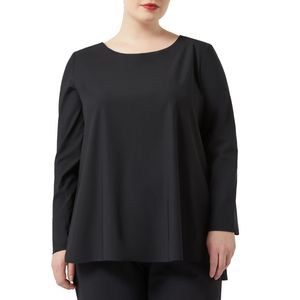 Alfio black jersey stretch jersey