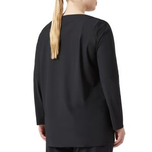 Alfio black jersey stretch jersey