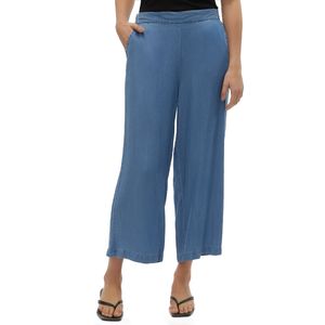 Pantaloni VMBree blu gamba ampia