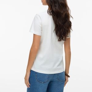 T-shirt bianca VMSiane con stampa