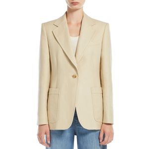 Blazer in cotone e lino Galli
