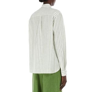 Josef Striped Linen Shirt
