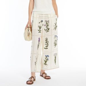Lory soft silk trousers