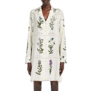 Eccesso pure silk chemisier dress