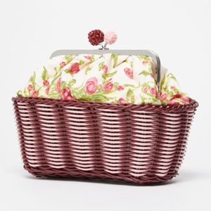Borsa Pasticcino Granada con stampa floreale