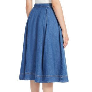 Longuette in denim Dry