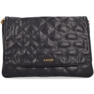 Diamond quilted shoulder bag