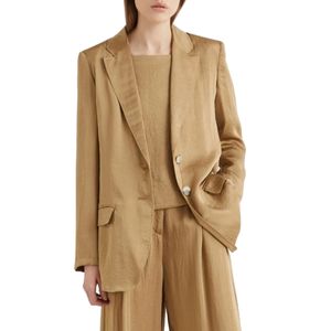 Blazer in twill di viscosa Selz
