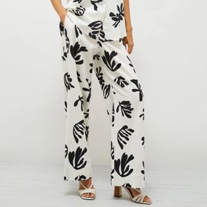 Antiope wide leg trousers in mat