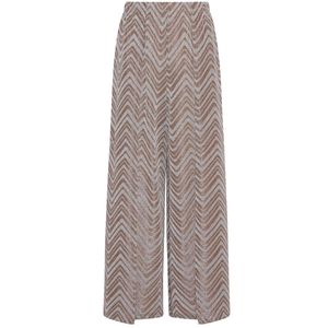 Lurex cover-up trousers