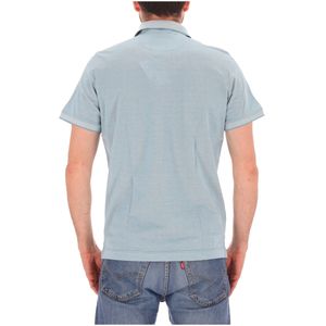 Cotton polo shirt in Scottish yarn