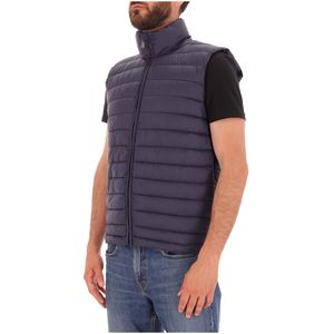Padded zip-up vest