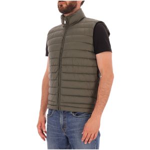 Padded zip-up vest