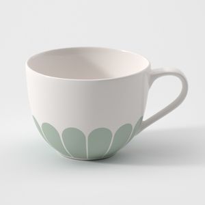 Green Fleur Coffee Cup