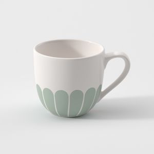 Green Fleur Coffee Cup