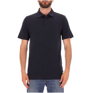 Polo in cotone con bottoni